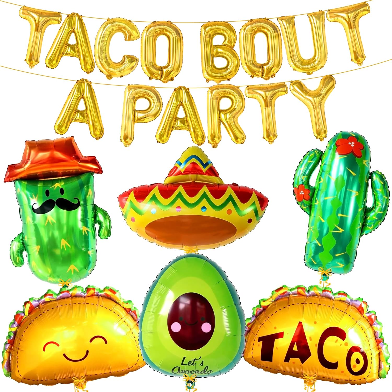 Book Taco Party Decorations